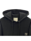 Back Logo Hoodie Black - WOOYOUNGMI - BALAAN 4