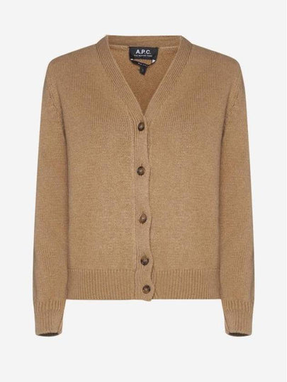 Soft Lambskin Ama Cardigan Beige - A.P.C. - BALAAN 2