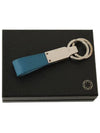 Metal Leather Key Holder Blue - MONTBLANC - BALAAN 3