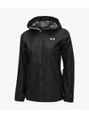 UA Storm Forefront Rain Jacket Black - UNDER ARMOUR - BALAAN 1