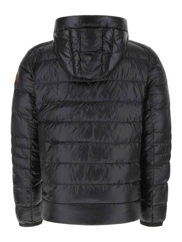 Crofton Hooded Down Padding Jacket Black - CANADA GOOSE - BALAAN 3