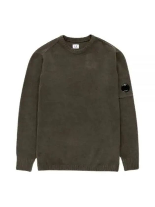 Fleece Knit Top Green - CP COMPANY - BALAAN 2