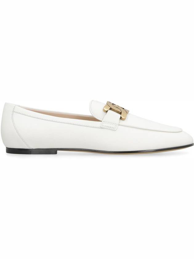 Kate Leather Loafers White - TOD'S - BALAAN 3