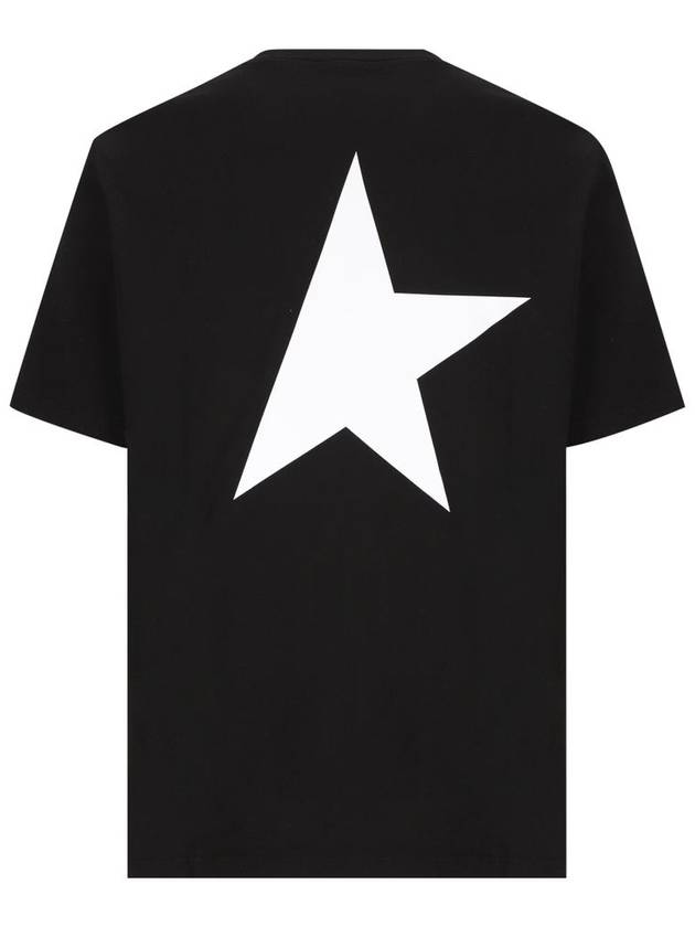 Star Collection Logo Short Sleeve T-Shirt Black - GOLDEN GOOSE - BALAAN 3