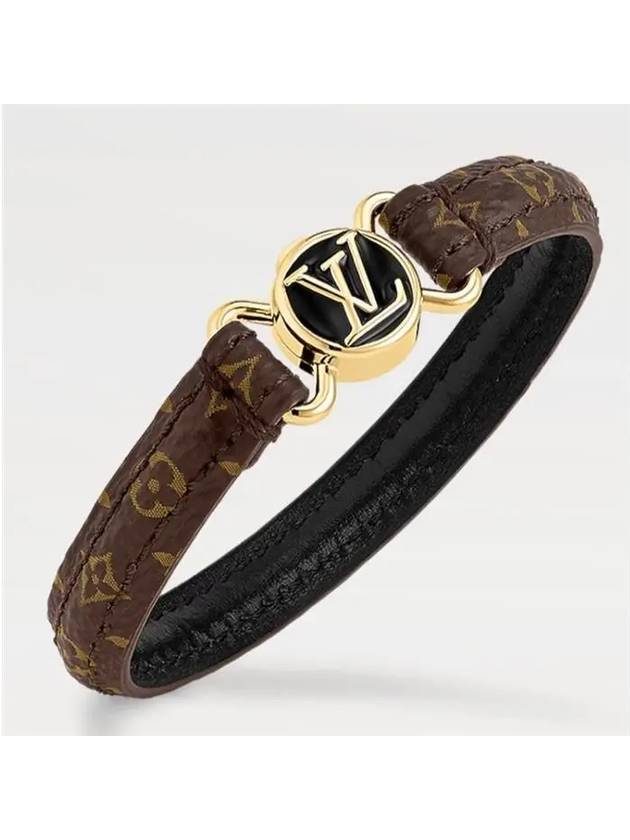 LV Clic It Bracelet Gold Brown - LOUIS VUITTON - BALAAN 3