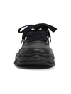 Parker OG Sole Leather Low Top Sneakers Black - MIHARA YASUHIRO - BALAAN 7