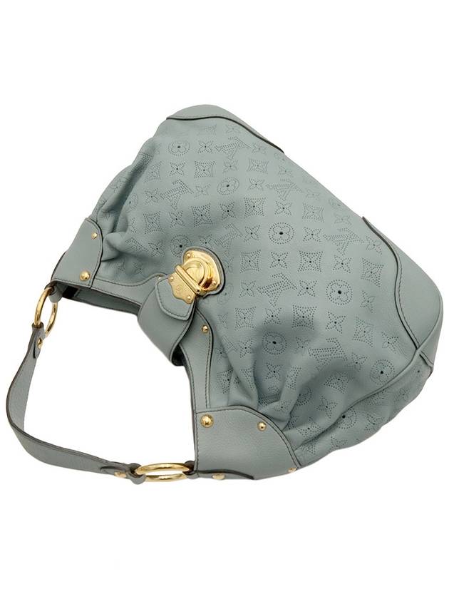 Mint Blue Mahina Leather Solar PM Tote Bag - LOUIS VUITTON - BALAAN 4