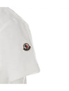 Logo Patch Jersey Cotton Short Sleeve T-Shirt Off White - MONCLER - BALAAN 5