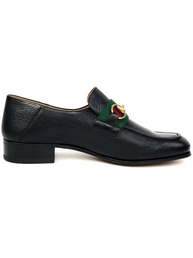 Men's Horsebit Loafer Black - GUCCI - BALAAN.