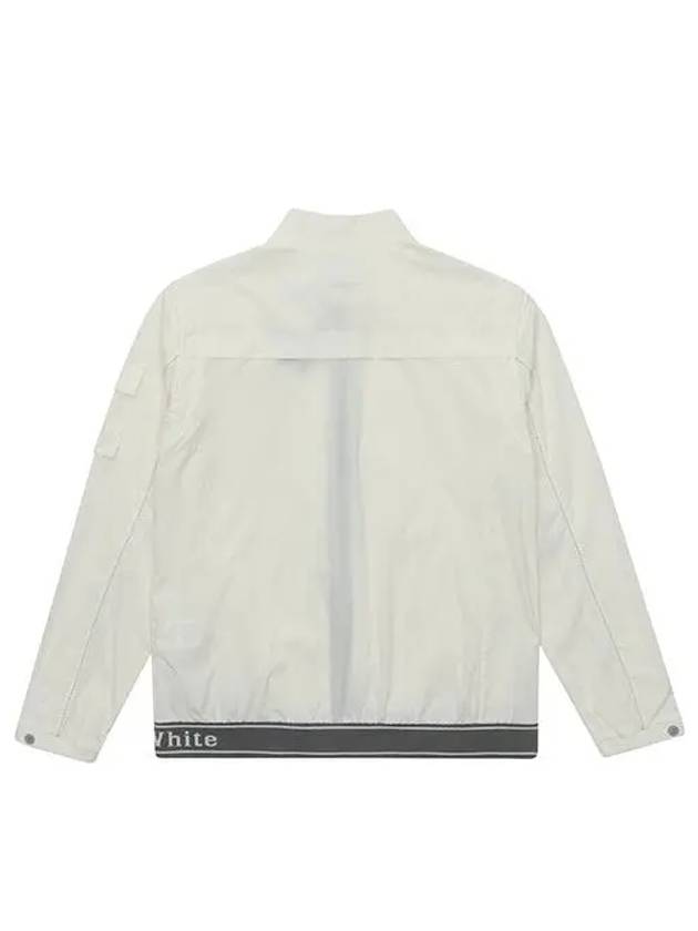 single-ply blouson jumper 1114GZGNWHITE - BLACK&WHITE - BALAAN 3