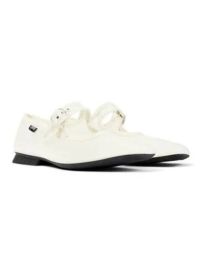 Casi Myra Mary Jane Flat Shoes White - CAMPER - BALAAN 2