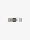 Numerical Logo Engraved Ring Silver - MAISON MARGIELA - BALAAN 2