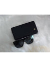 Eyewear Heart Logo Square Sunglasses Black - CHANEL - BALAAN 5