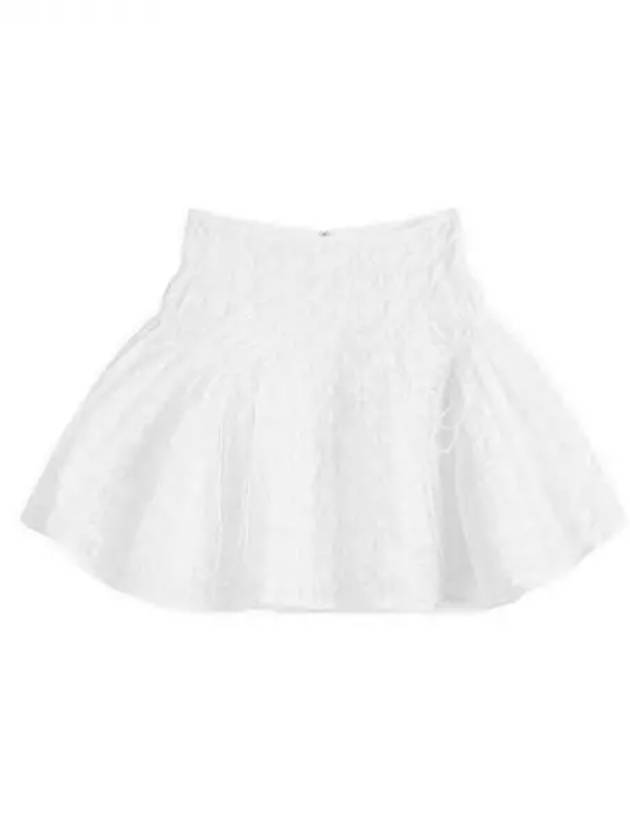 ODA Check Seersucker Skirt 271366 - CECILIE BAHNSEN - BALAAN 1