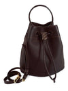 Small Grainy Leather TB Bucket Bag Black - BURBERRY - BALAAN 2