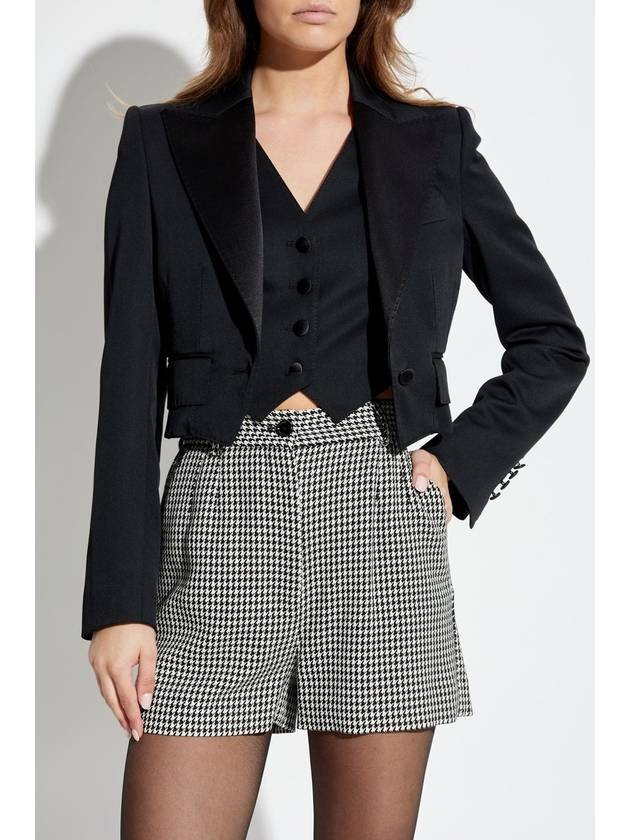 Dolce & Gabbana Wool Blazer, Women's, Black - DOLCE&GABBANA - BALAAN 3