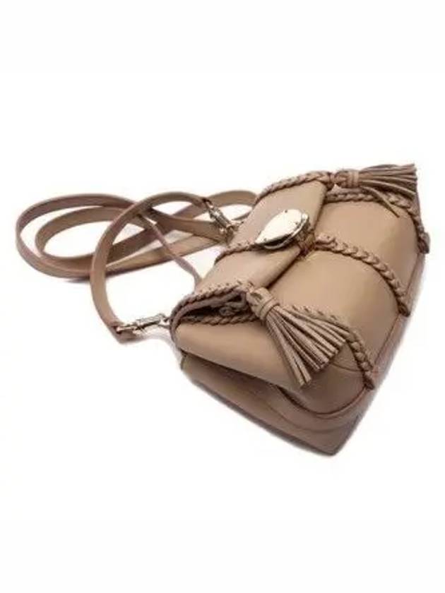 Penelope Small Leather Shoulder Bag Brown - CHLOE - BALAAN 4