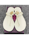 Miller Mini Flat Thong Flip Flop Ivory - TORY BURCH - BALAAN 3