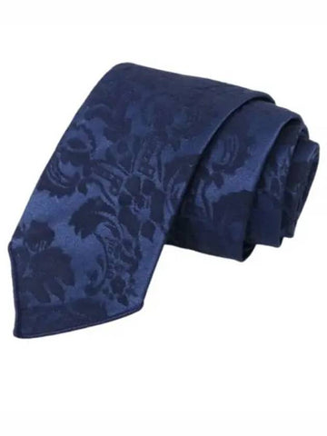 Neck Tie Navy CP Floral Damask Satin 24F1H006 PS416 KT043 - ENGINEERED GARMENTS - BALAAN 1