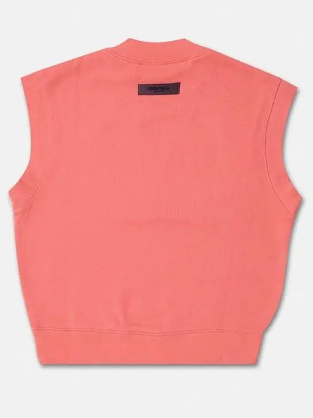 Essential Kids Coral Logo Vest 785SU222072K - FEAR OF GOD - BALAAN 4