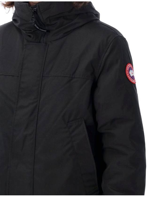 Shadow Project Langford Down Padding Parka Black - CANADA GOOSE - BALAAN 4