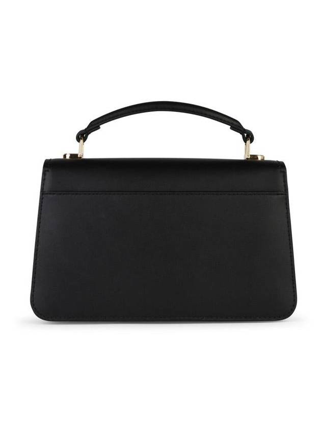 Michael Kors Medium 'Delancey' Black Leather Bag - MICHAEL KORS - BALAAN 3