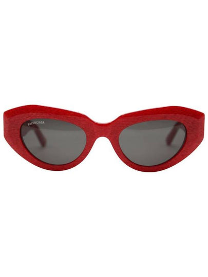 glitter cat eye frame sunglasses red - BALENCIAGA - BALAAN 2