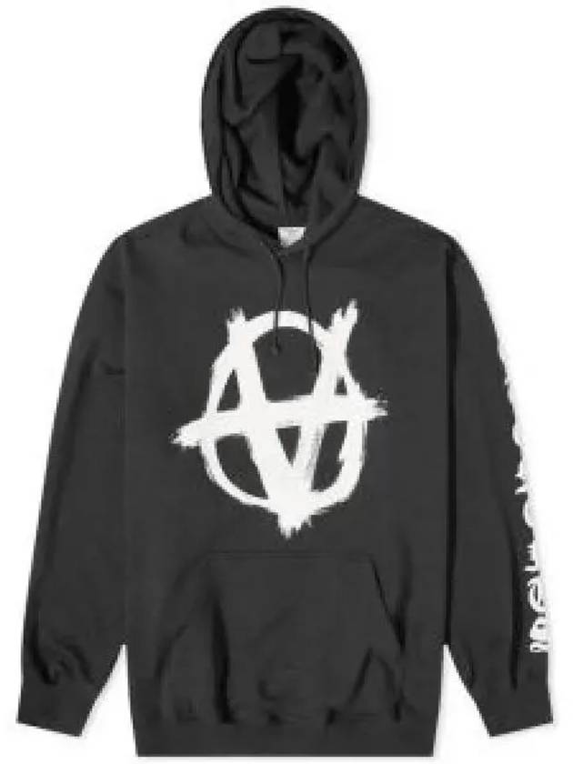 24 Anarchy Logo Hoodie UE64HD700BW 1209562 - VETEMENTS - BALAAN 1