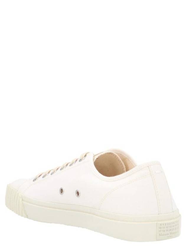 Tabi Cotton Low Top Sneakers White - MAISON MARGIELA - BALAAN 3