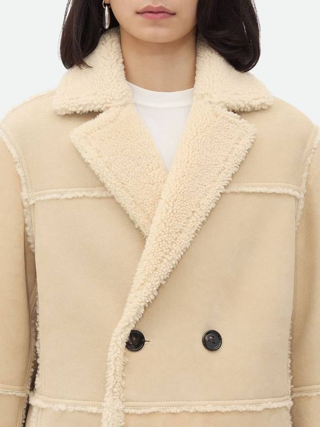 Bottega Veneta Coats Beige - BOTTEGA VENETA - BALAAN 4