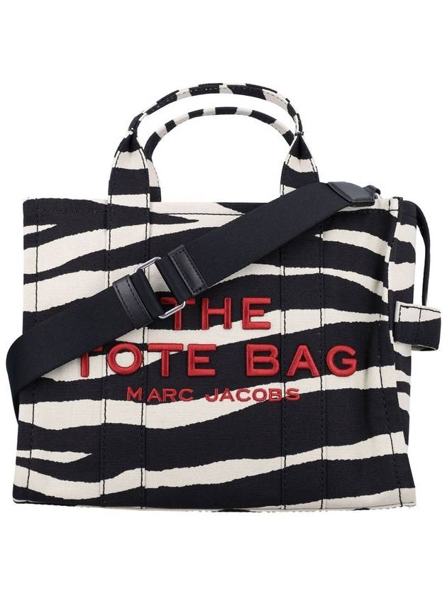 Marc Jacobs The Zebra Canvas Medium Tote Bag - MARC JACOBS - BALAAN 1