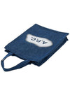 Logo Lou Mini Denim Tote Bag Indigo - A.P.C. - BALAAN 5