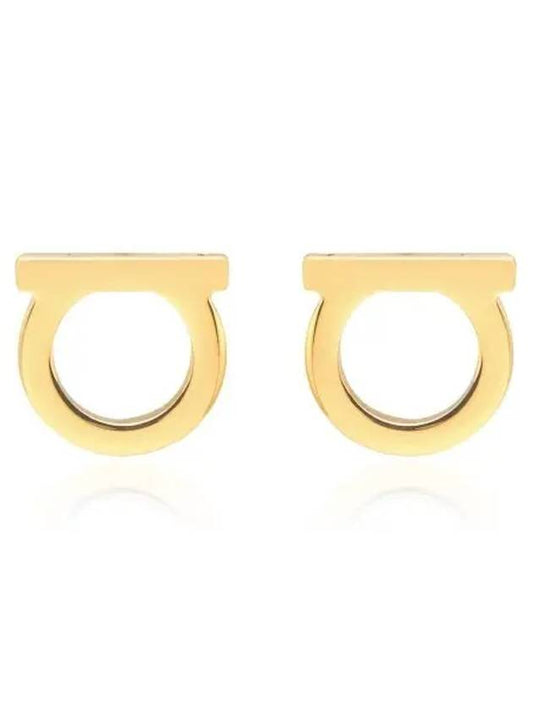 Gancini Earrings Gold - SALVATORE FERRAGAMO - BALAAN 2