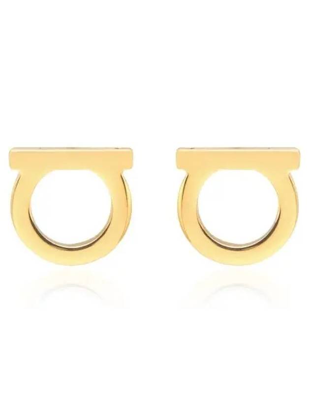 Gancini Earrings Gold - SALVATORE FERRAGAMO - BALAAN 2