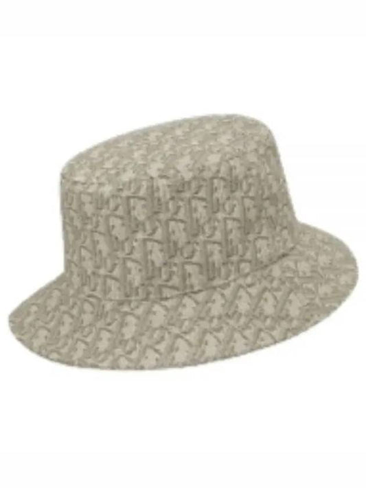 Oblig Technical Cotton Jacquard Bucket Hat Beige - DIOR - BALAAN 2