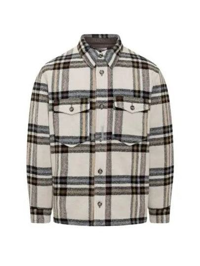 Men's Check Jacket Beige - ISABEL MARANT - BALAAN 2