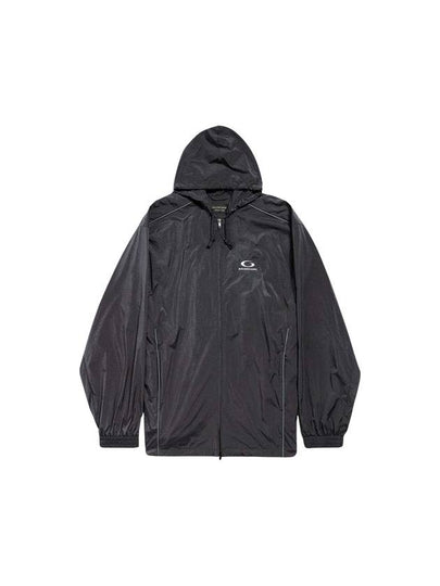 Sports Icon Large Track Jacket Black - BALENCIAGA - BALAAN 2