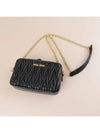 Matelasse Nappa Leather Shoulder Bag Black - MIU MIU - BALAAN 2