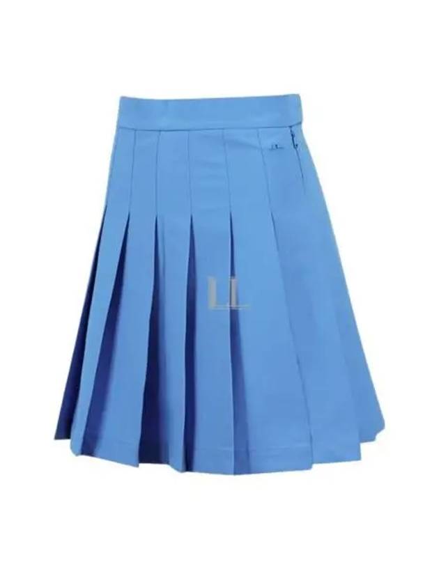 Women's Adina Golf Skirt Brilliant Blue - J.LINDEBERG - BALAAN 2