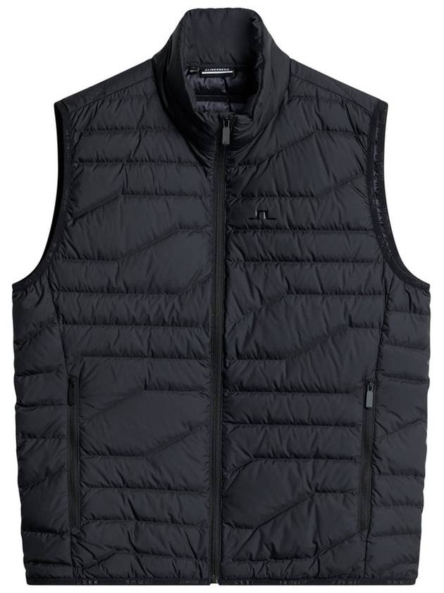 Men's Cliff Light Down Vest Black - J.LINDEBERG - BALAAN 1