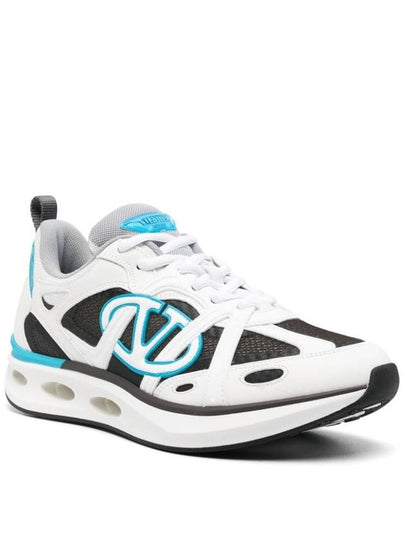 Valentino Garavani Sneakers Clear Blue - VALENTINO - BALAAN 2