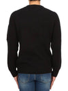 Men's Lens Detail Crew Neck Knit Top Black - CP COMPANY - BALAAN 5