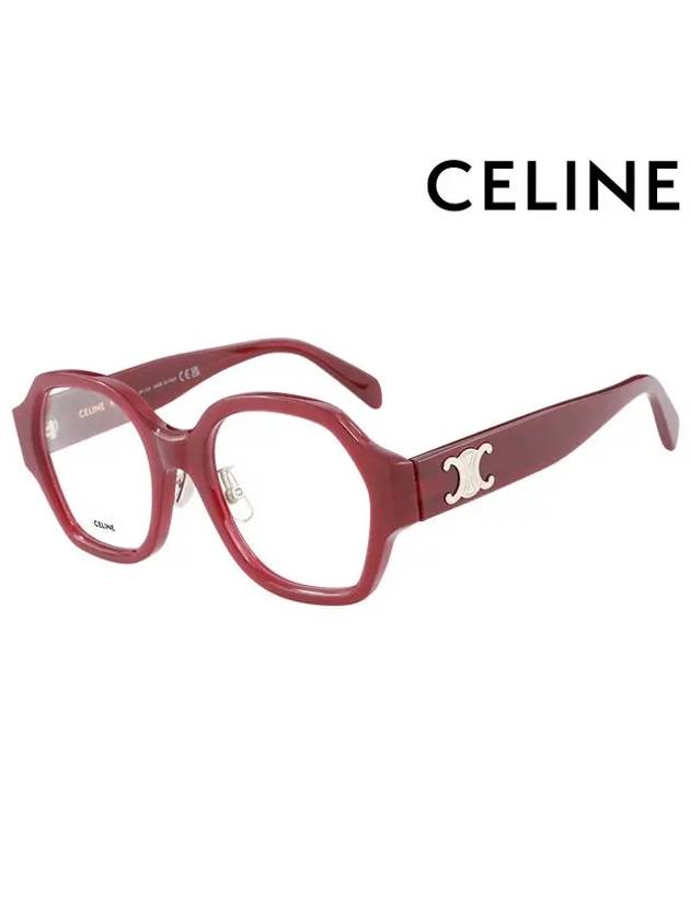 Triope Triomphe Glasses Frame CL50134F 069 Square Acetate Women s - CELINE - BALAAN 3