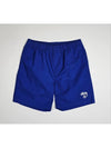 Men's Basic Stock Beach Shorts Ultramarine - STUSSY - BALAAN 7
