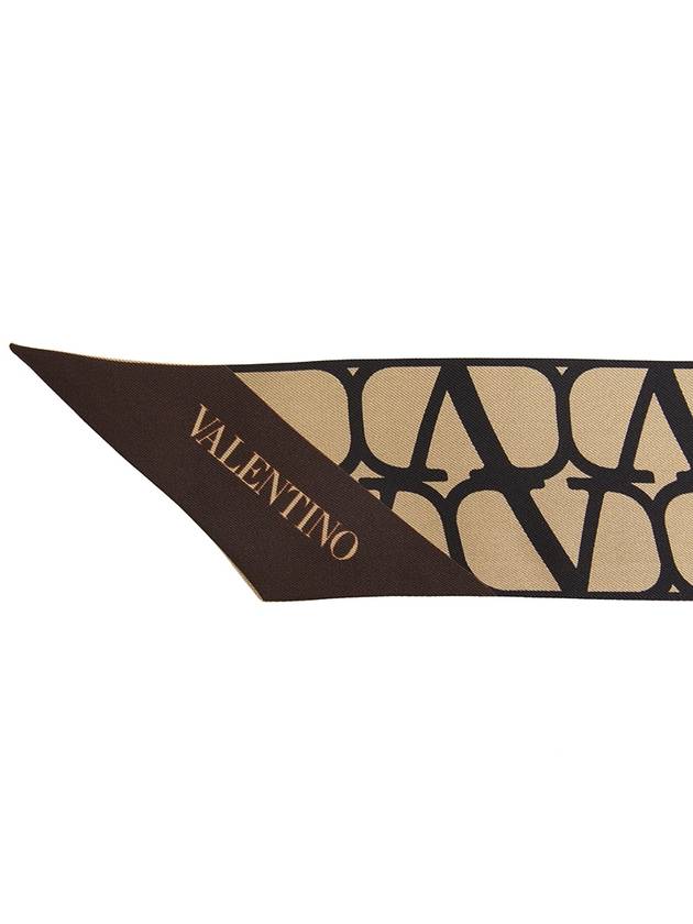 Econography Women Silk Scarf E6017QDN V3D - VALENTINO - BALAAN 4