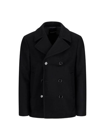 DOUBLE-BREASTED PEACOAT - DONDUP - BALAAN 1