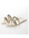 Women s Beige Gold Bling AD Sandals HML33FSSL001 - MELISSA - BALAAN 2