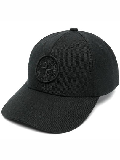 Wrap 6 Panel Ball Cap Black - STONE ISLAND - BALAAN 2