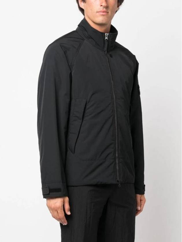 Micro Twill Pure Insulation Technology Primaloft Jacket Black - STONE ISLAND - BALAAN 4