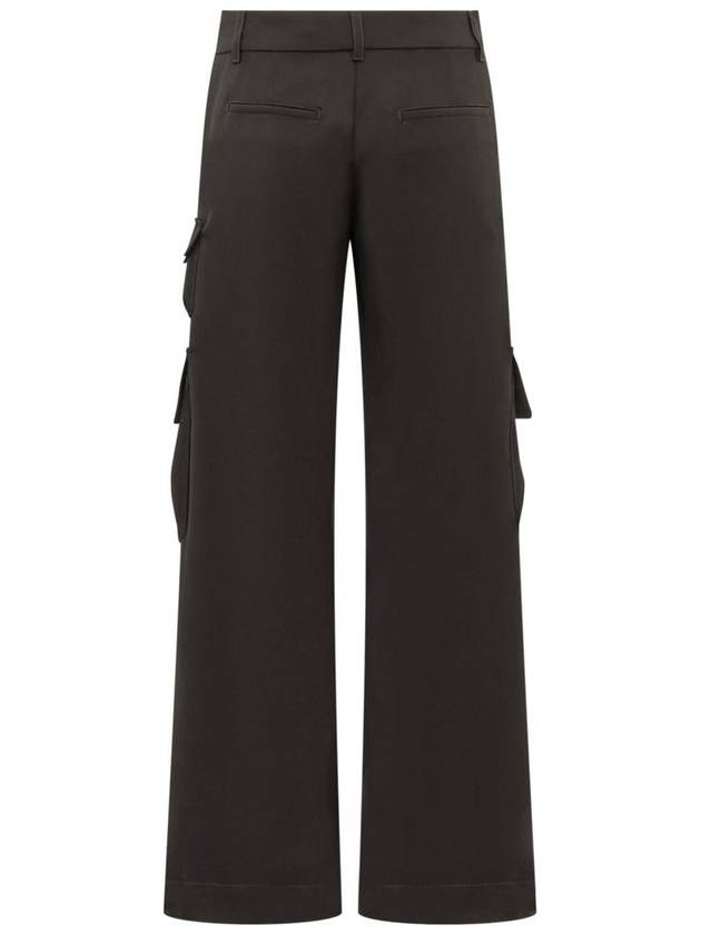 Straight Pants OWCF017S24FAB001 1010 Black - OFF WHITE - BALAAN 3